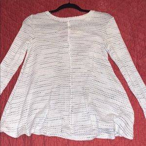 Altar’d State white knit shirt